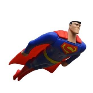 superman flying in dream sky